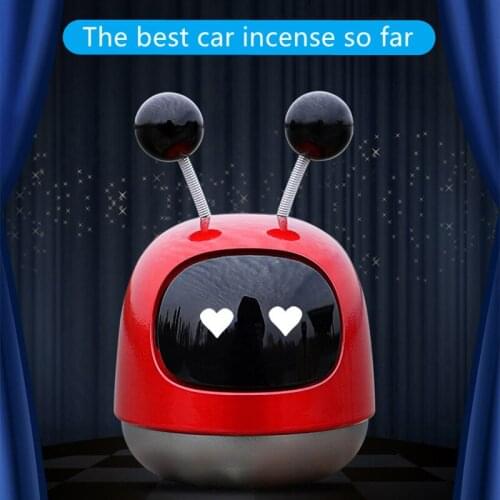 Aromatherapy Creative New Car Car Robot Perfume Lasting Light Fragrance Car High-end Car Interior Decoration Internet Celebritie
