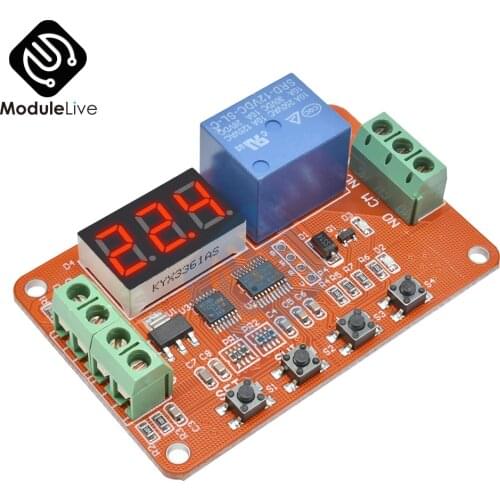 DVB01 Digital Led Voltage Comparator Volt Measurement Charge/Discharge Charger Monitoring/Double Limit Window Comparison DC12V