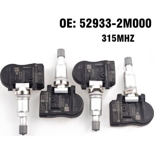 4 PCS Car Tire Pressure Monitor Sensor TPMS 315MHZ for Hyundai Accent Santa Fe Genesis Equus Sonata 2011-2014 for KIA Forte5