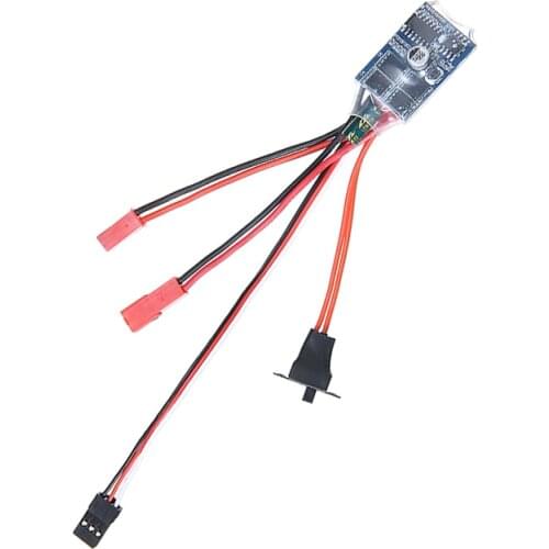 DC 4V-8V ESC 30A Brushed Electric Speed Controller Motor Speed Controlller for WPL C14 C24 B14 B24 B16 RC Truck Part