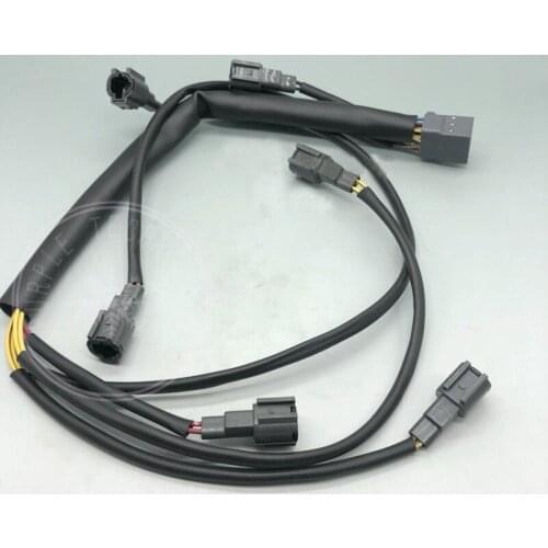 J08 engine fuel injector control cable line for Kobelco SK350-8