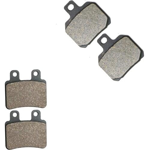 Brake Pill Pads Set fit DERBI Street DRD50 DRD 50 Senda Evo SM Cast wheels 2008 2009 2010 2011 Front Rear