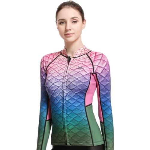 Suit CR High Bullet Slimming Free Diving Suit Mermaid Suit Surfing Suit Warm diving jacket wetsuit