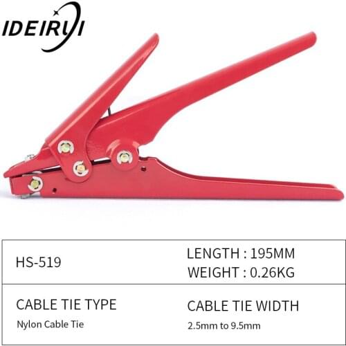 HS-519 HS-600A TG-100 mount and a cutting tool and wire especially for cable ties Gun For Nylon Cable Tie
