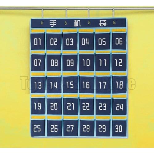 Mobile phone hanging bag hanging pocket bag wall hanging bag for Schools, meeting rooms, factories