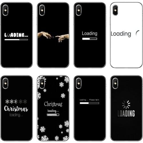 Letter Loading Word Soft Cover Case For Samsung Galaxy A71 A70 A60 A51 A50 A41 A40 A31 A30 A20E A21S A12 A10 A7 A5 A3