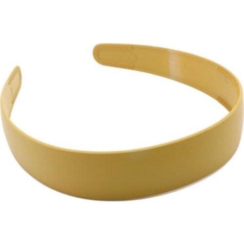 Women Headband Wide Headwear Hairpin Versatile Frosted Matte Candy Color Hairband Accessories For Women