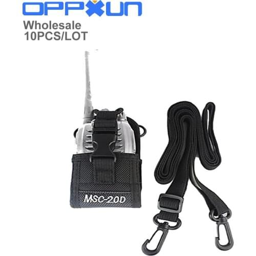 OPPXUN MSC-20D Two Way Radio Case Holster Holder for Kenwood BaoFeng UV-5R GT-3 5RE Plus UV-B5 UV-B6 BF-888S BF-F8+ UV-6R UV-82
