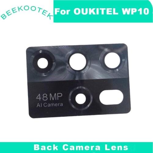 Original New OUKITEL WP10 Back Rear Camera Lens 48MP AI Camera Lens Glass Cover Camera DecorativeFor OUKITEL WP10 Cell Phone