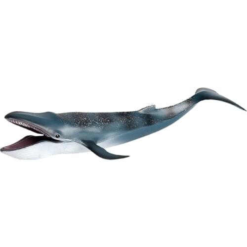 Realistic Large Blue Whale Figurines Bath Toys PVC Plastic Play Sea Animals Figures Model Floating on Water Kids Birthday Toys
