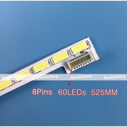 Русский спот 60LEDs 525mm LED Backlight Strip For TV LG Innotek 42Inch 42LS570S T420HVN01.0 42LD420 7030PKG 60ea Rev0.2 type NEW