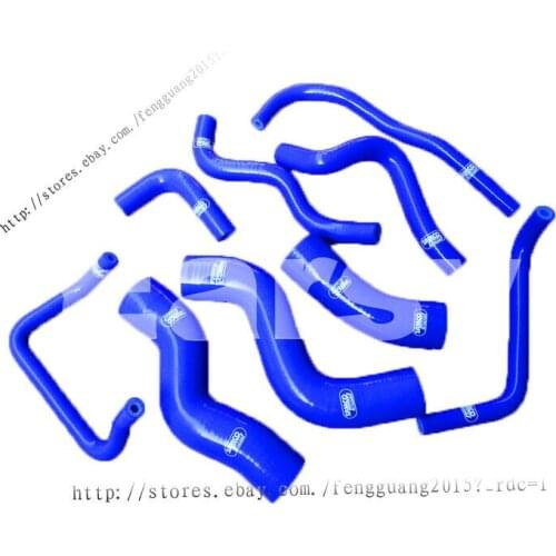 For Toyota Land cruiser LC80 FZJ80 HPS Silicone Radiator+Heater Hose Kit 1992-1997