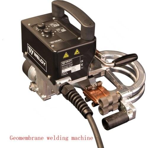 The Weldy Geo 2 mini wedge welder is designed for welding geomembranes