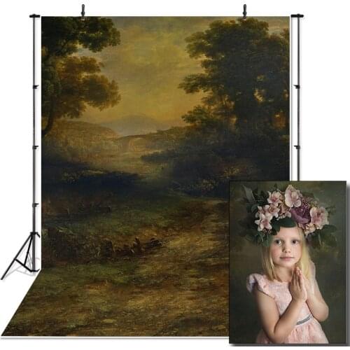 Vinyl photography backdrops Oil painting style photographic background baby shower decorations photocall background props