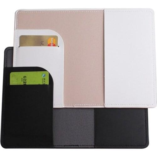 1Set PU Leather Luggage Tag Bride Groom Passport Case for Couples Honeymoon Travel Organizer