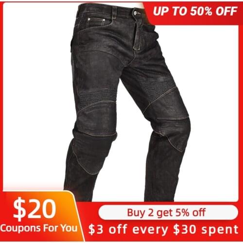 2021 Vintage Black Motorcycle Style Genuine Leather Trousers Plus Size 4XL Real Natural Sheepskin Autumn Slim Fit Biker Pants