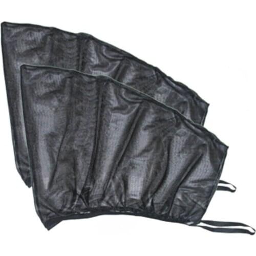4Pcs/Set Car Window Screen Sun Shade Mesh Cover Windshield Sunshade Visor Sand Prevention Curtain Car Accessories