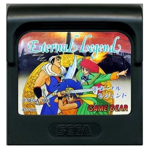 8bit game GAME GEAR cartridge : Eternal Legend ( USA English Translation Version