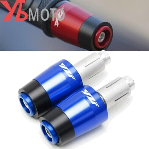 For YAMAHA YZF R25 R6 R3 R1 R7 YZF R6 YZF-R1 Motorcycle CNC Aluminum Handlebar Grips Ends Handle Bar Ends