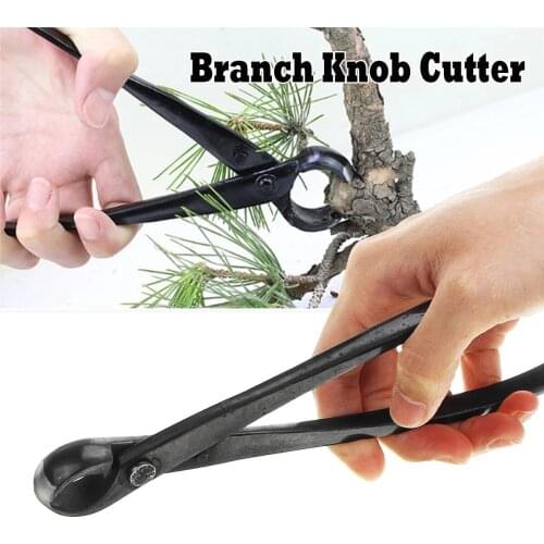 Round Edge Cutter Beginner Bonsai Tools Multi - Function As Branch Cutter and Knob Cutter 210 mm Carbon Steel