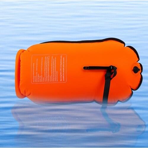 Dual Air Bag Adjustable Swimming Floating Bag Buoy Waist Belt Training Safe Kayaking Snorkeling Air Mattresses Outdoor Swimming