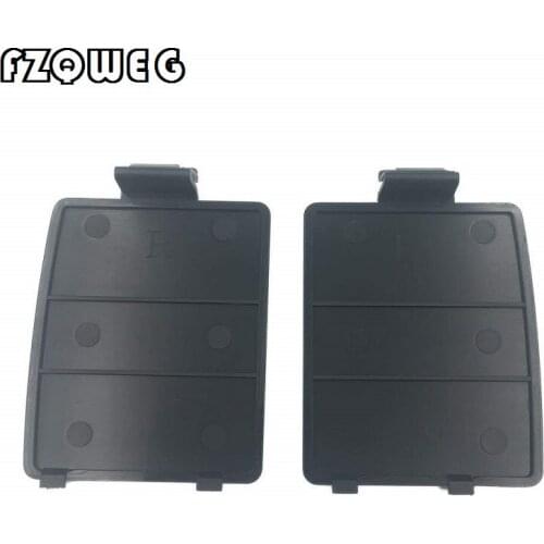 FZQWEG One Set For Seg Game Gear Handheld System Door Cover For GameGear GG L Aand R AA Battery Deep Gray