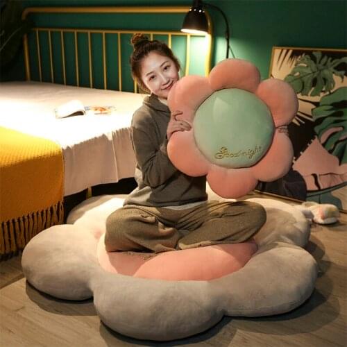 INS round Carpet Non-Slip Nordic Hanging Basket Swivel Chair Cushion