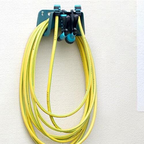 Lightweight Wall Mounted Garden Hose Pipe Hanger Holder Storage Bracket Plastic Watering Hose Organizer Gardening Supplies