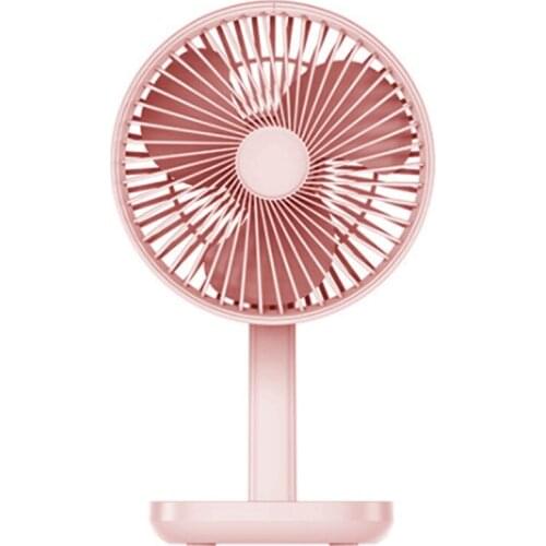 Desktop Fan Bedside Desk Top Silent Student Lithium Battery Charging Fan Portable Adjustable Angle Fan