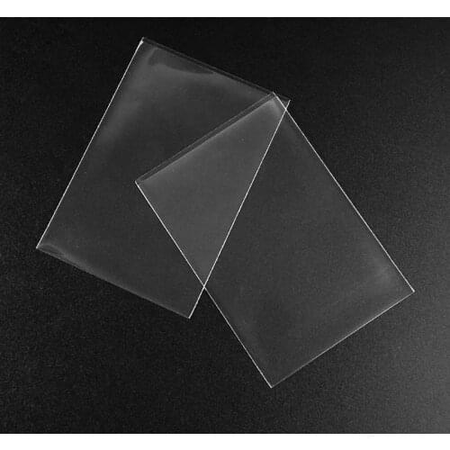 2021 New 100pcs Plastic Transparent Card Sleeves Board Game Tarot Three Kingdoms Poker Cards Protector 8.2*8.2/5.8*8.8cm