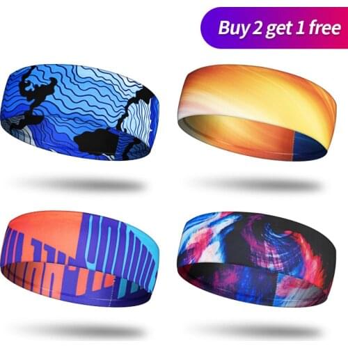 New Store Cycling Bandanas Women Men Fitness Running Riding Fishing Yoga Bike Headband Outdoor Sport Bicycle Non-slip Headwear