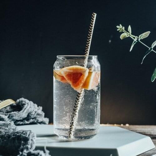 Nordic Ins Transparent Coffee Wine Glasses Cold Water Milkshake Ice American Latte Glass Soda Cup Drinking Shot Glass