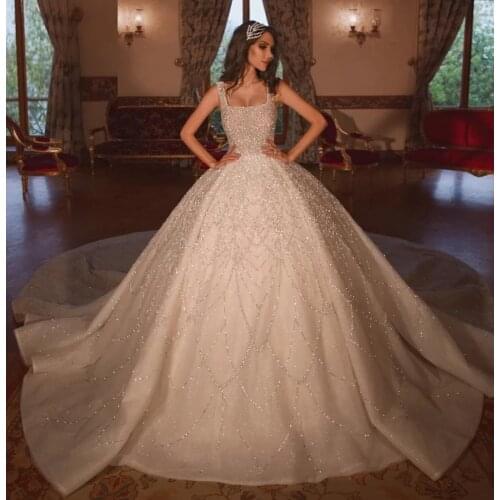 Spraying Wedding Dresses