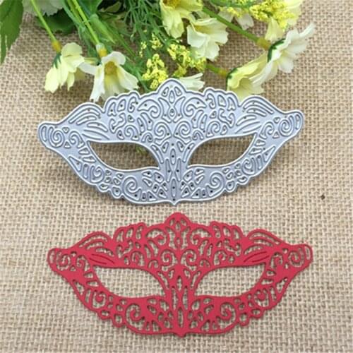 Holloween Mask Metal Cutting Dies Stencil Scrapbooking Photo Album Card Paper Embossing Craft DIY