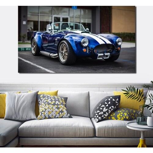Vintage Car Cabriolet Supercar Canvas Posters Prints Wall Art Painting Oil Decorative Picture Modern Living Room Home Decoration