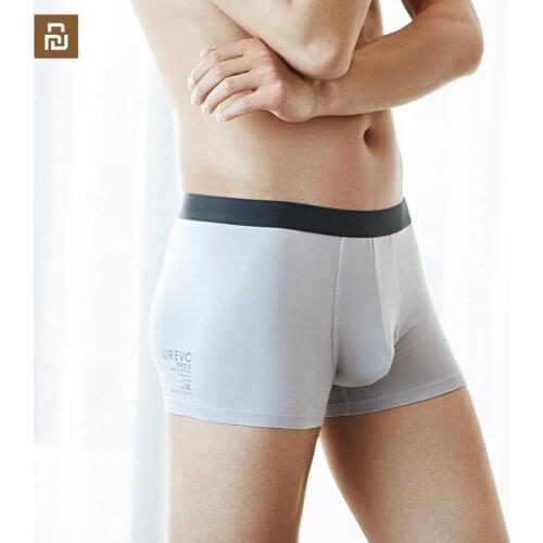 Youpin UREVO Modal Mens Underwear 3pieces mixed colors Anti-pinch hip cutting comfortable