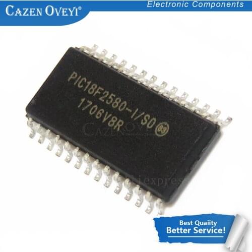 1pcs/lot PIC18F2580-I/SO PIC18F2580I/SO 18F2580-I/SO PIC18F2580 SOP-28 In Stock
