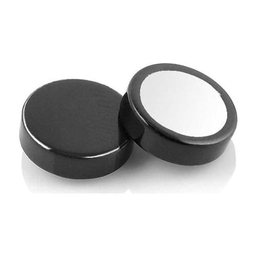 1 pc Magnetic Ear Stud Non Piercing Clip Round Mens Women Fake Earrings