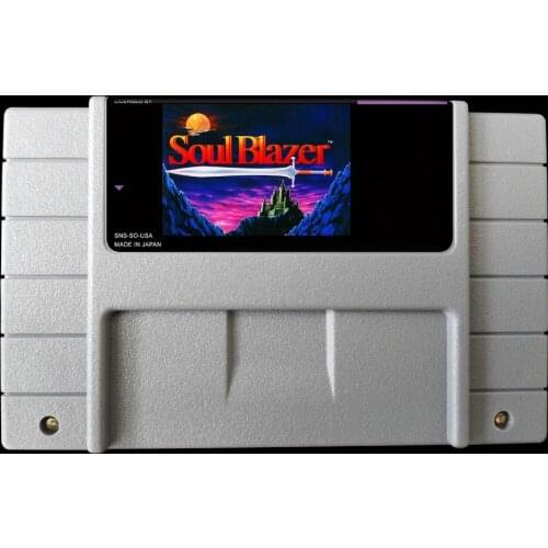 16Bit Games ** Soul Blazer ( USA Version!! )