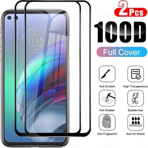 2pcs protective glass For Motoroal Moto G100 tempered Glass For Moto G100 G 100 HD Full Cover Screen Protector For Moto Edge S