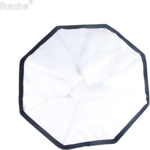 20cm Universal Foldable Flash Light Diffuser Octagon Speedlight Diffuser Softbox Soft Box for Canon Nikon Sony Olympus Camera