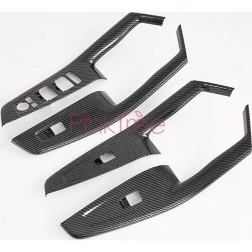 2020 Inner Door Window Lift Button Switch Panel Cover Trim For Hyundai Cantus Creta ix25 Car Styling Accessories