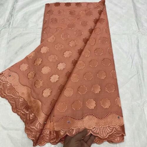 African Lace Fabric 2021 Swiss Voile Lace Cotton Material Lace High Quality Swiss Voile Lace In Switzerland Dubai Fabric 5yards