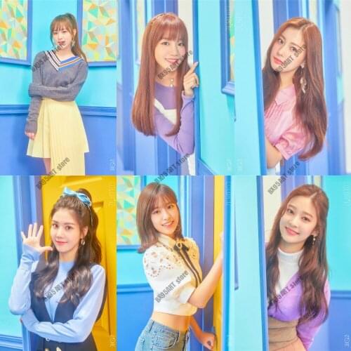 5D Diy Diamond Painting Kpop IZONE COLORIZ La Vie En Rose Album Room Decor Full Square Drill Embroidery Mosaic Cross Stitch Kits