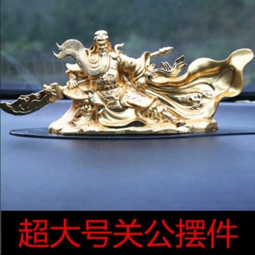 Car accessories extra large zinc alloy ornaments Guan Gong interior car perfume Guan Erye wholesale production perfume seat