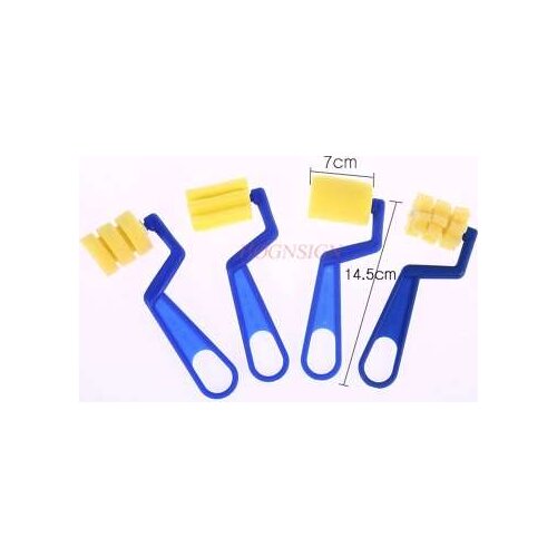 Sponge brush childrens graffiti seal roller roller paint teaching tool manual painting early education