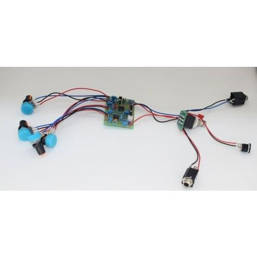 DIY Electric Guitar Manual Effector BB Preamp Distortion Excitation Overload Preamp Single-piece Effector PCB Board
