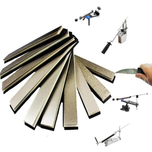 80-2000Grit diamond whetstone Apex EDGE Knife sharpener Grind stone-10 pieces set Ruixin Edge knife sharpener stone
