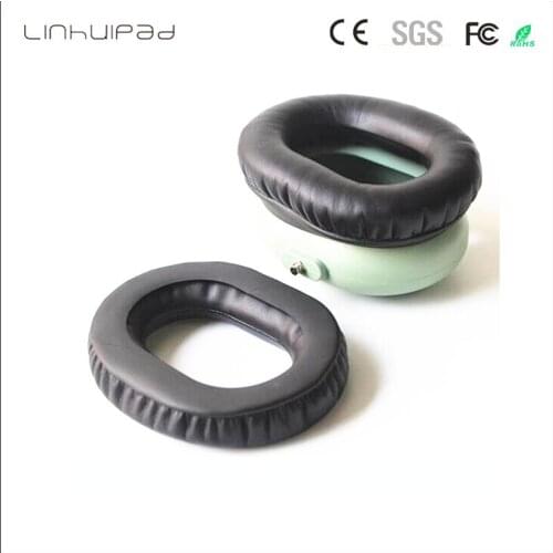 Linhuipad protein ear pad soft headphone ear cushion for david clark headsets KOSS QZ99 Pilot Aviation Aviator headphone 50 pair