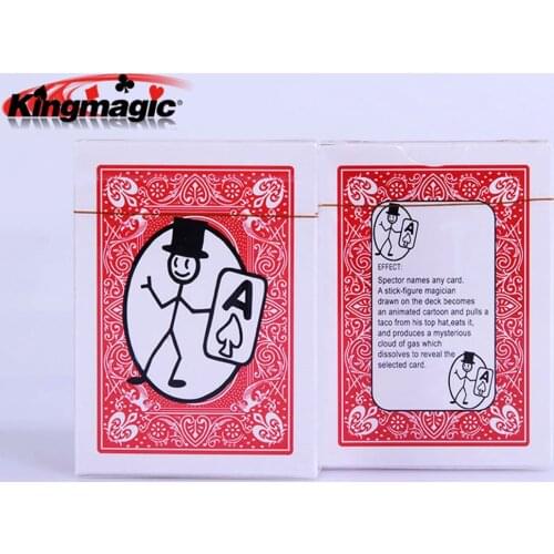 New Magic prop Cartoon Cardtoon Deck Pack Playing Card Toon Animation Prediction,funny magic,magic tricks,gimmick